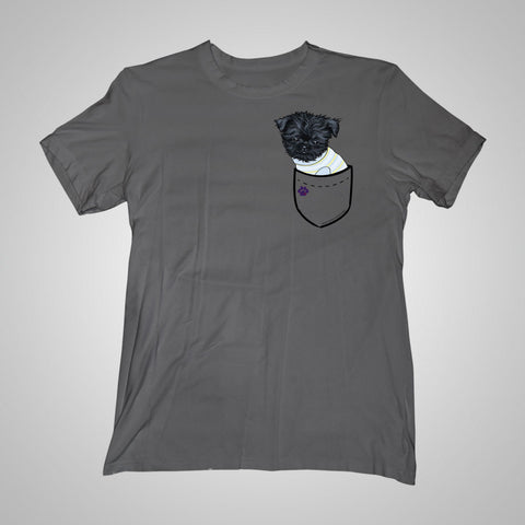 Pocket Puppiez Affenpinscher t-shirt