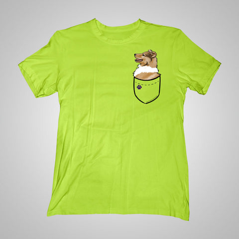 Pocket Puppiez Collie t-shirt