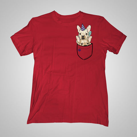 Pocket Puppiez French Bulldogs t-shirt